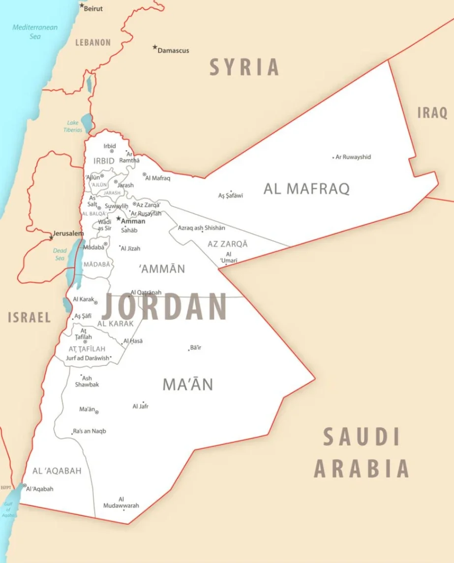 Jordan Map